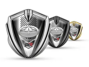 Toyota Haut Gamme Voiture Logo Badges Luxe Design Solide